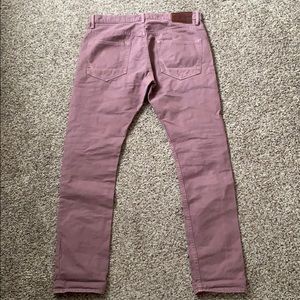 AllSaints deep mauve 32 W x 32 L pants